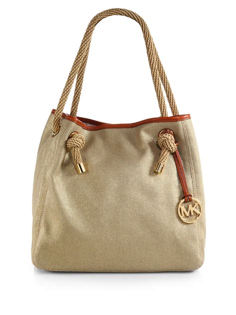 michael kors rainbow bag|michael kors canvas tote bag.